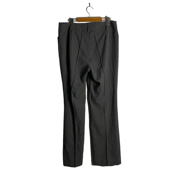 Olsen Europe Women's Gray Straight Leg Formal Wear Pants - Picture 9 of 10